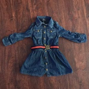 Girl jean dress “polo Ralph Lauren”